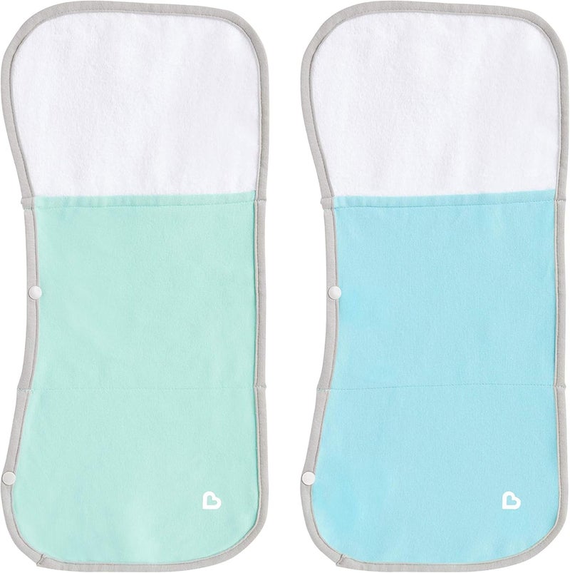Munchkin TheraBurpee 2 Pack Burp Cloths - Image 2