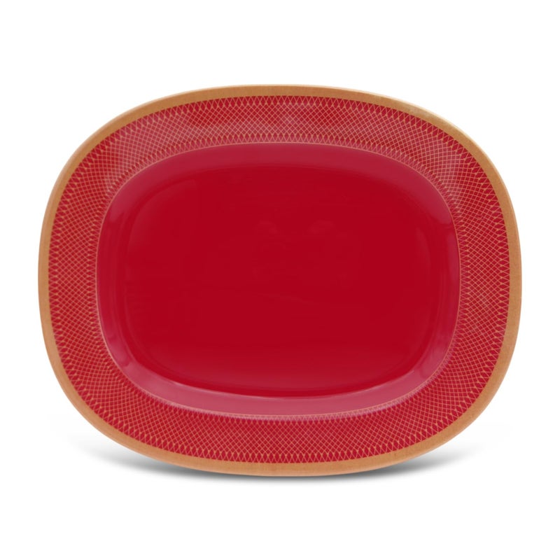 SUPERWARE | Food Grade Melamine | Dinner Set - Golden Glory Maroon (40 pcs.) | Dinnerware, Tableware, Stain Free, Glazed - Image 5