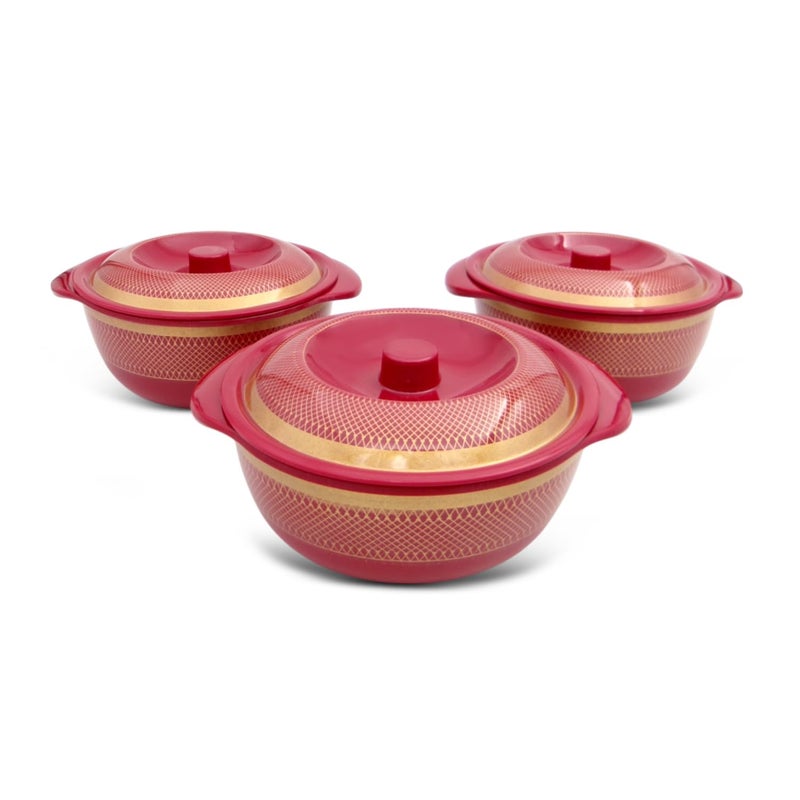 SUPERWARE | Food Grade Melamine | Dinner Set - Golden Glory Maroon (40 pcs.) | Dinnerware, Tableware, Stain Free, Glazed - Image 4