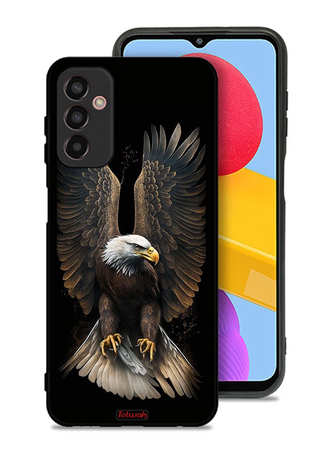 Tolwak Samsung Galaxy F13 Protective Case Cover Eagle Spread Wings - Image 1