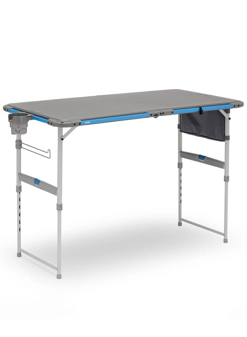 معدات كور طاولة خارجية بطول 4 أقدام مع نظام FlexRail - Image 1