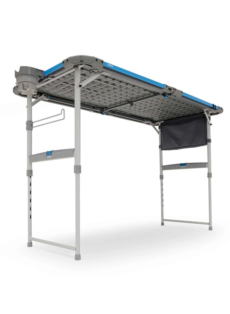 معدات كور طاولة خارجية بطول 4 أقدام مع نظام FlexRail - Image 2