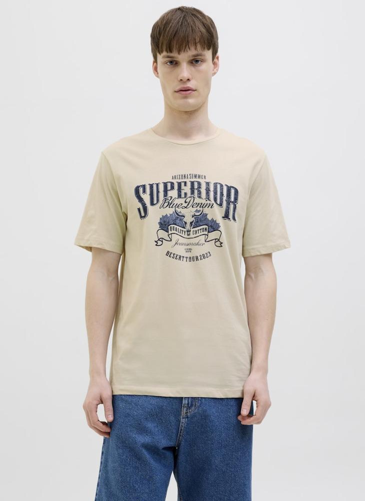 JJ Rebel Graphic Short Sleeve Crew Neck T-Shirt  - Image 1