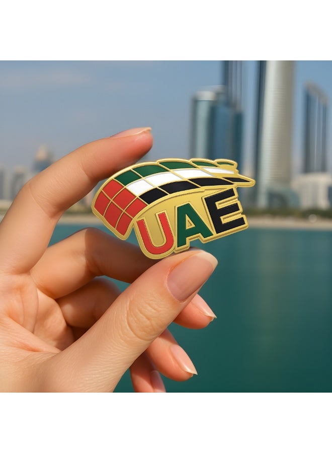 PRINTSHOP4ME UAE National Day Badges Lapel Pins For Celebrating UAE National Day Spirit Of Union Badges For Men,Women,Kids - Image 4