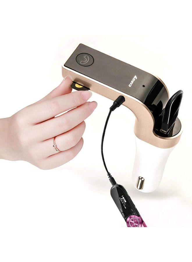 CARG7 G7 Bluetooth Car FM Transmitter With USB Charger - Image 2