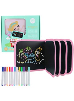 StarAndDaisy StarAndDaisy Erasable Doodle Book for Kids, Coloring doodle Slate chalk board book, Fun Learning Doodle Board  - Image 1