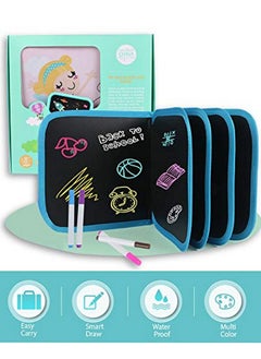StarAndDaisy StarAndDaisy Erasable Doodle Book for Kids, Coloring doodle Slate chalk board book, Fun Learning Doodle Board  - Image 4