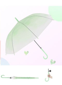 Cloud Gradient Umbrella Long Handle Folding Portable