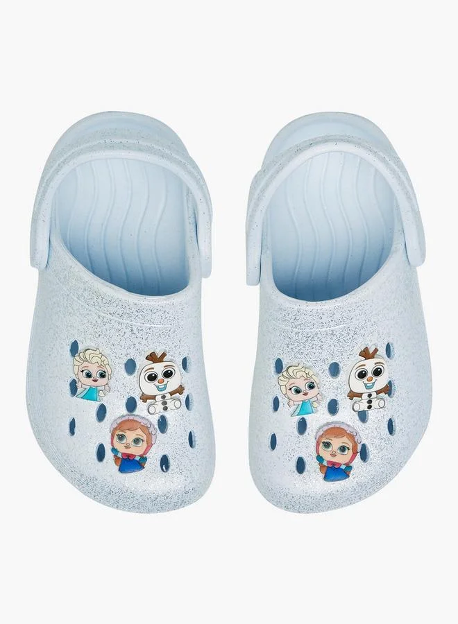 Disney LILAC Frozen Jibbitz Clogs With Backstrap for Women | Best Price UAE