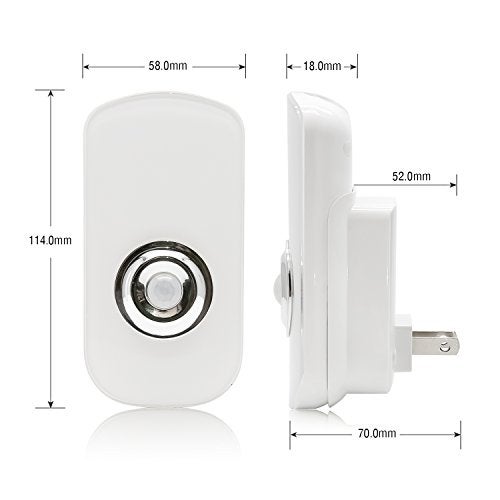 Sensky 3-in-1 Motion Sensor Night Light Plug in, Rechargeable Flashlight, Emergency Night Light for Bedroom, Bathroom, Living Room, Stairways, Hallways - Image 5