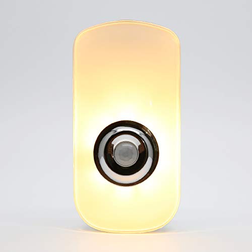 Sensky 3-in-1 Motion Sensor Night Light Plug in, Rechargeable Flashlight, Emergency Night Light for Bedroom, Bathroom, Living Room, Stairways, Hallways - Image 1