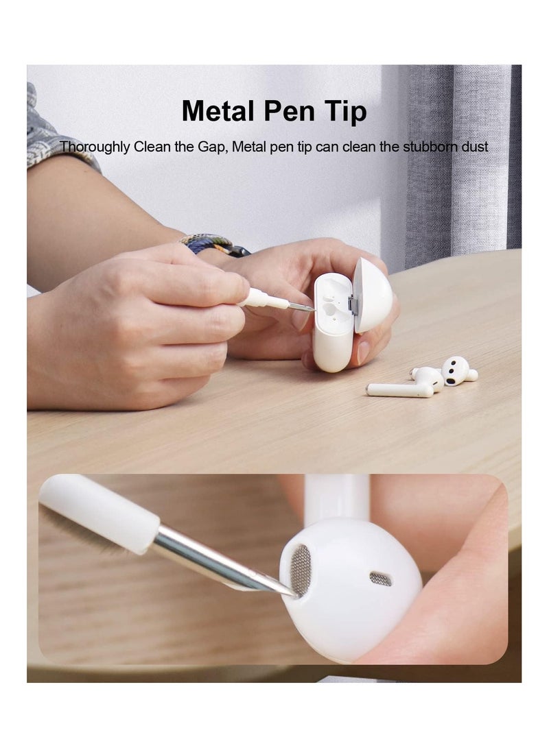 Bluetooth Earbuds Cleaning Pen, 3 in 1 Multifunction Cleaner Kit with Soft Brush for Wireless Earphones Bluetooth Headphones Charging Box Accessories, Computer, Keyboard, Camera  - Image 4