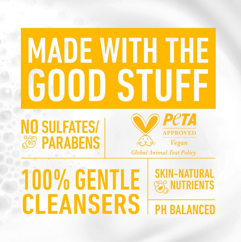 Dove Plant Milk Cleansing Body Wash Turmeric & Lemon for Moisturized Skin Gentle Cleanser, No Sulfates or Parabens, pH balanced 17.5 fl oz - Image 3