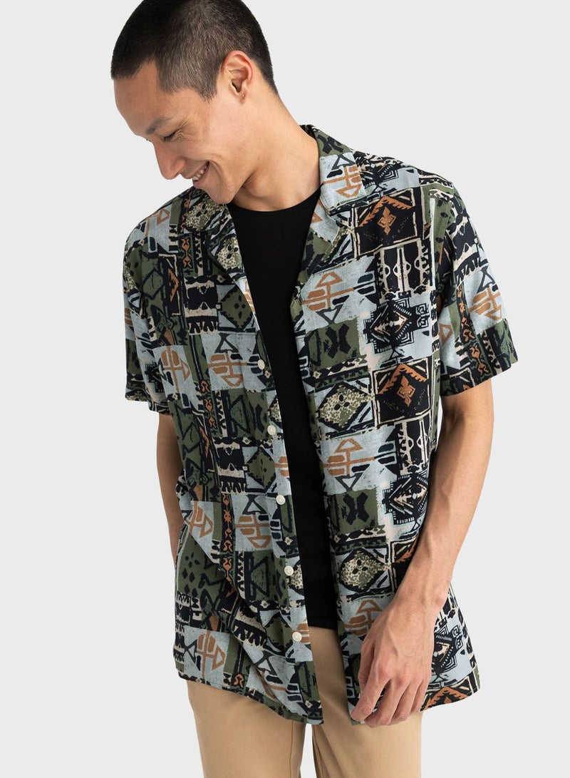 Printed Regular Fit Shirt