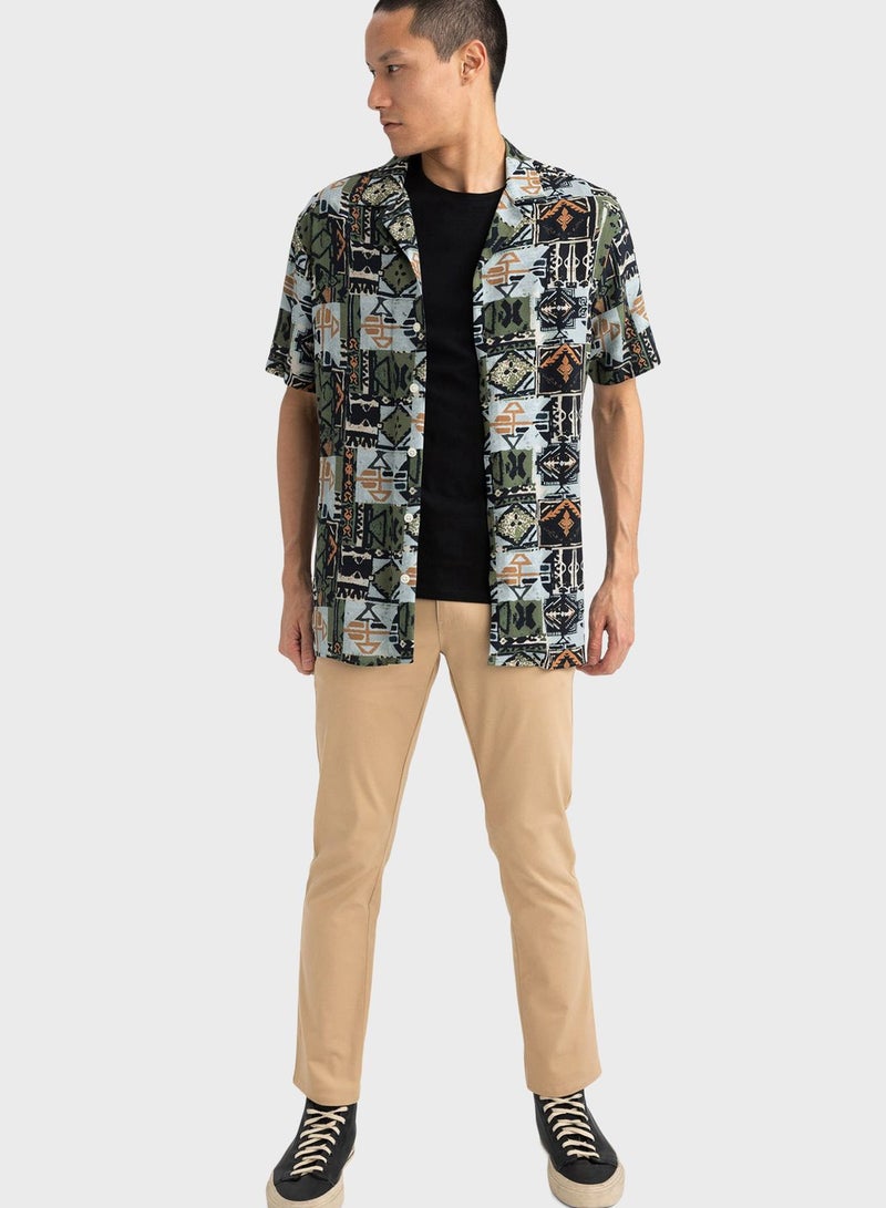 Printed Regular Fit Shirt