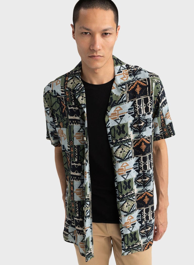 Printed Regular Fit Shirt