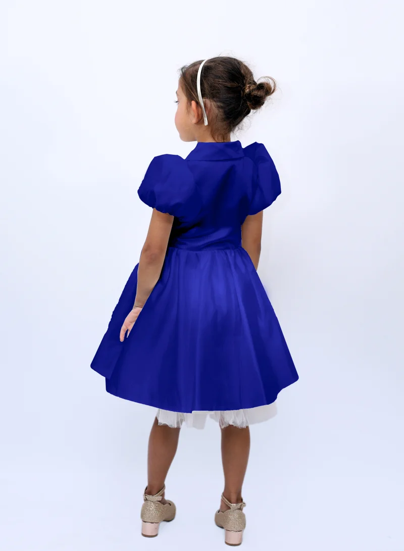 D'Daniela Satin Party Dress