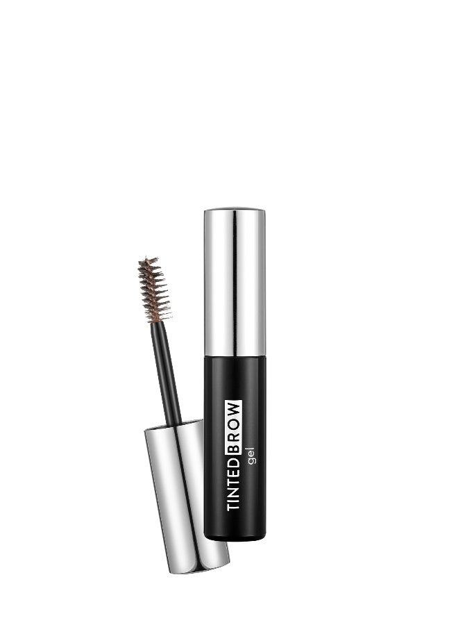 flormar Tinted Brow Gel – 002 Light Brown – Long-Wear, Waterproof, Volume, Brush Design 002 Light Brown - Image 1