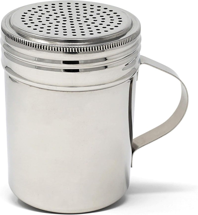 Winware Stainless Steel Dredges 10-Ounce with Handle, Set of 12 - Image 1