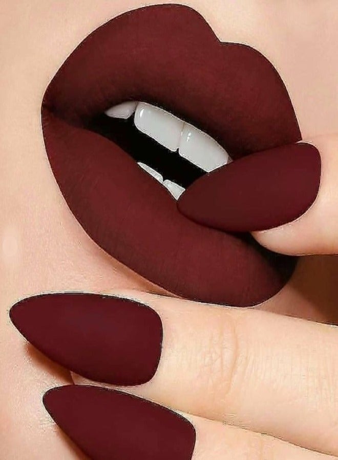 Milani Amore Matte Lip Crème, Shade 41 Fabulous, 6g - Long-Lasting, Full Coverage Matte Liquid Lipstick - Image 3