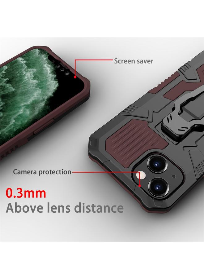 S-TOP Case For iPhone 13 Machine Armor Warrior Shockproof PC + TPU Protective Case - Image 3