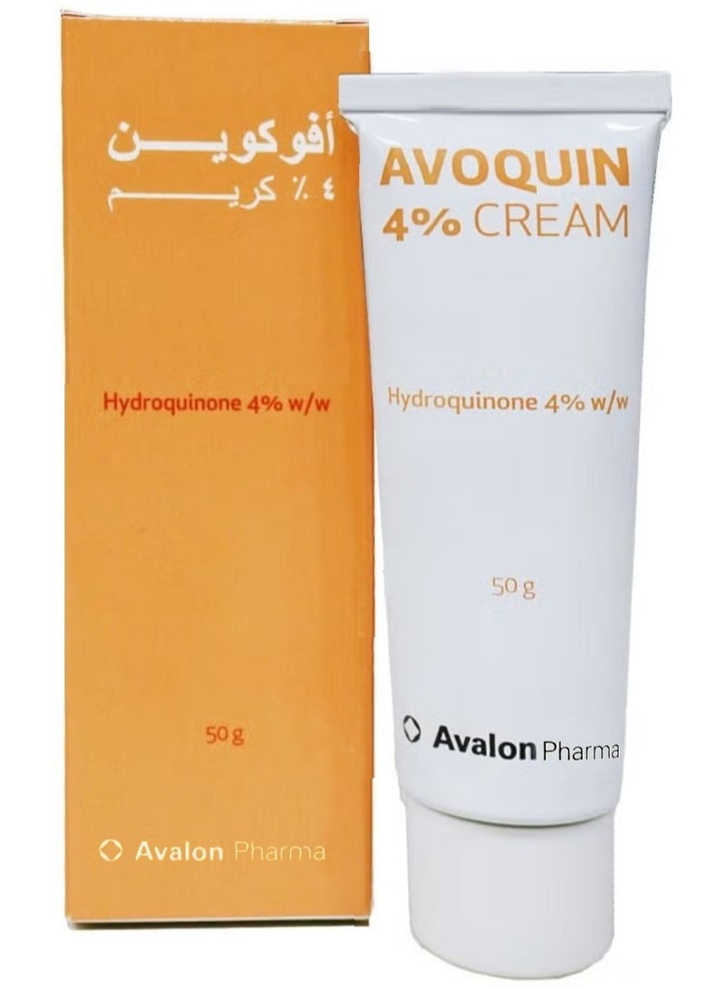 AVOQUIN 4% Cream Lightening skin 50 gm