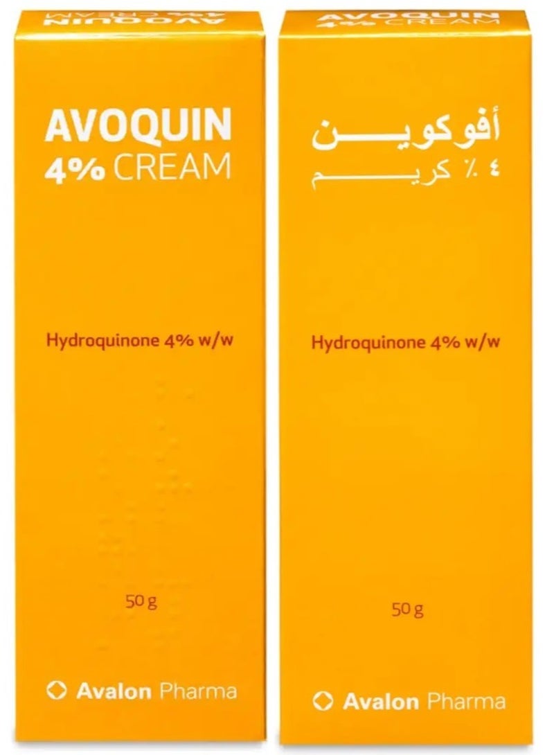 AVOQUIN 4% Cream Lightening skin 50 gm