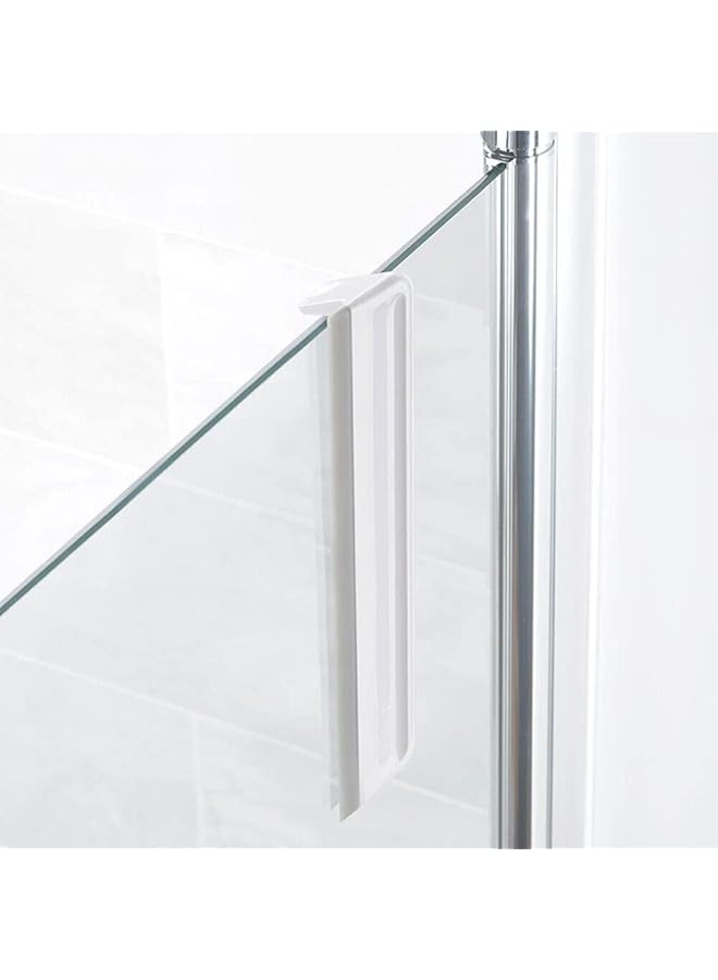 Joseph Joseph Easystore Compact Shower Squeegee With Hanging Hook Grey White - Image 2