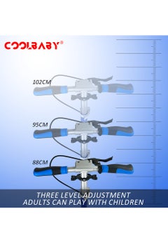 Cool Baby COOLBABY Adult Foldable Scooter 200MM Big Wheels,Aluminum alloy scooter，Up To 150kg，8-12km/h。  - Image 3