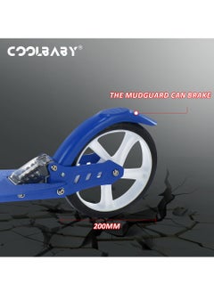 Cool Baby COOLBABY Adult Foldable Scooter 200MM Big Wheels,Aluminum alloy scooter，Up To 150kg，8-12km/h。  - Image 5