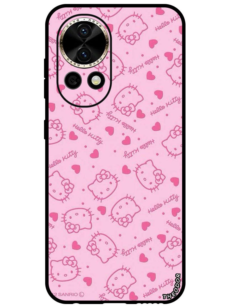 Theodor Protective Case Anti Scratch Shock Proof Bumper Cover For Huawei Nova 12 Hello Kitty Tags - Image 1