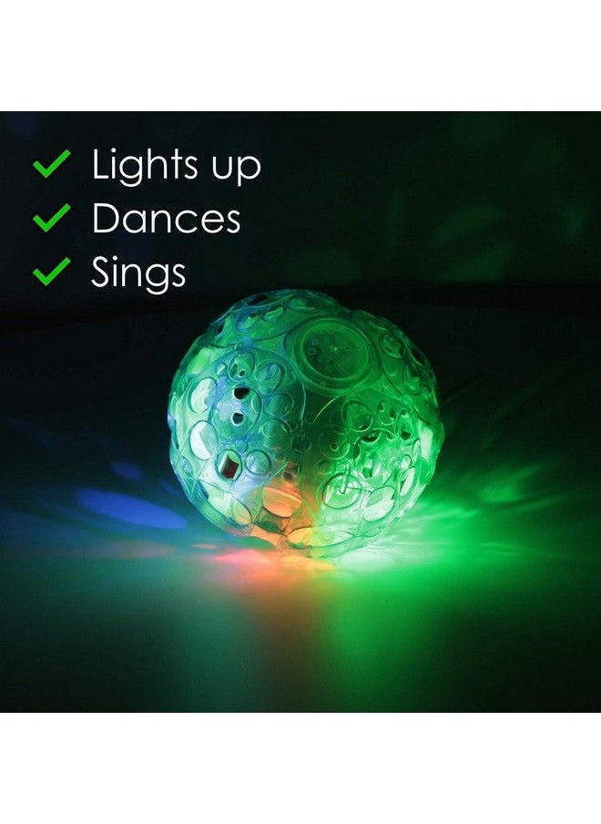 Light Up Bouncing Ball (2Pack) 4” Vibrating Crazy Fun Toy With Flashing Bright Lights Music And Sound (Batteries Not Included)
