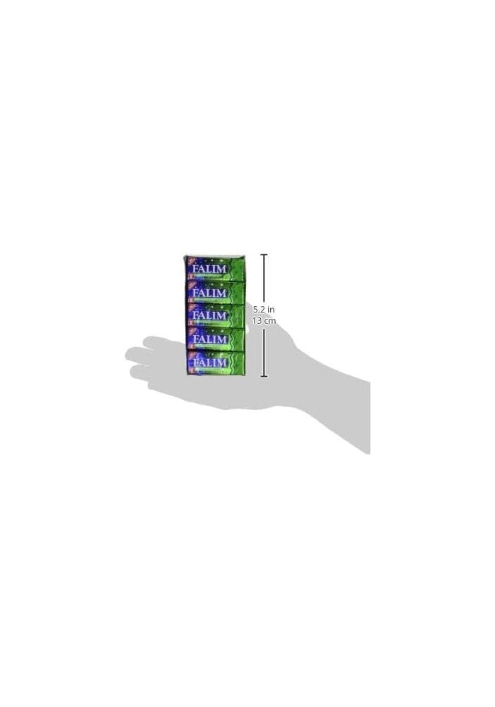 Falim Sugarless Mint Gum - 20 Pack (100 Pieces) - No Sugar, No Artificial Sweeteners - Image 5