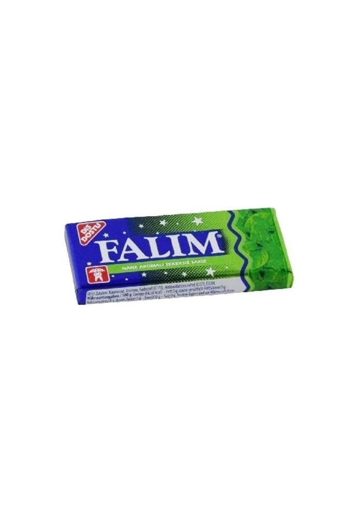 Falim Sugarless Mint Gum - 20 Pack (100 Pieces) - No Sugar, No Artificial Sweeteners - Image 3