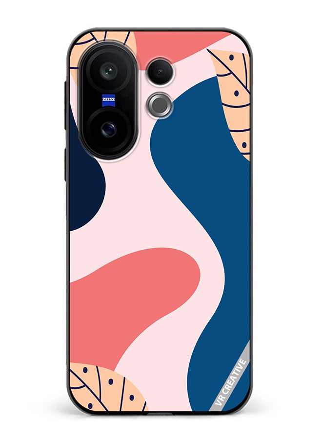 Protective Case Cover For Vivo X200 FE Abstract Modern Digital Painting Fashion Design Multicolour