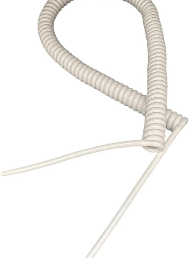 كابل حلزوني تلسكوبي عالي المرونة سلك تمديد ملفوف 24AWG 0.2 مم² قابل للتمديد 6 أمتار - Image 2