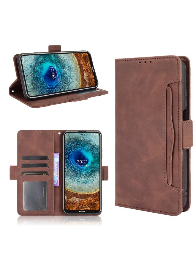 S-TOP Case For Nokia X100 / X10 / X20 Skin Feel Calf Pattern Leather Phone Case - Image 1