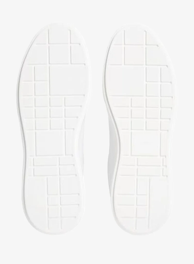 Calvin Klein Jeans  Chunky Cupsole Lace-Up Leather Sneakers for Men | Best Price UAE