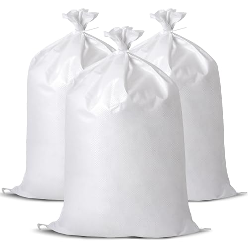 Baypify 12 Pack Heavy Duty Sand Bags, (20" X 30"), Used for Flooding, Builders, Garden Waste, Grain Storage and Cargo Handling (12) - Image 1