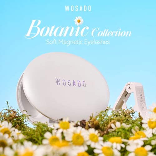 WOSADO Soft Magnetic Eyelashes Kit with Applicator, [Tulip] 22mm Reusable Glue-free Wispy Magnetic Lashes, Cruelty-free False Lashes, Waterproof, Lightweight, Suit for Heavy Makeup - Image 2