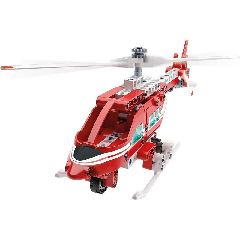 Clementoni - Science Museum Mechanics Firefighting Helicopter 2 Models - 61348 - Image 2