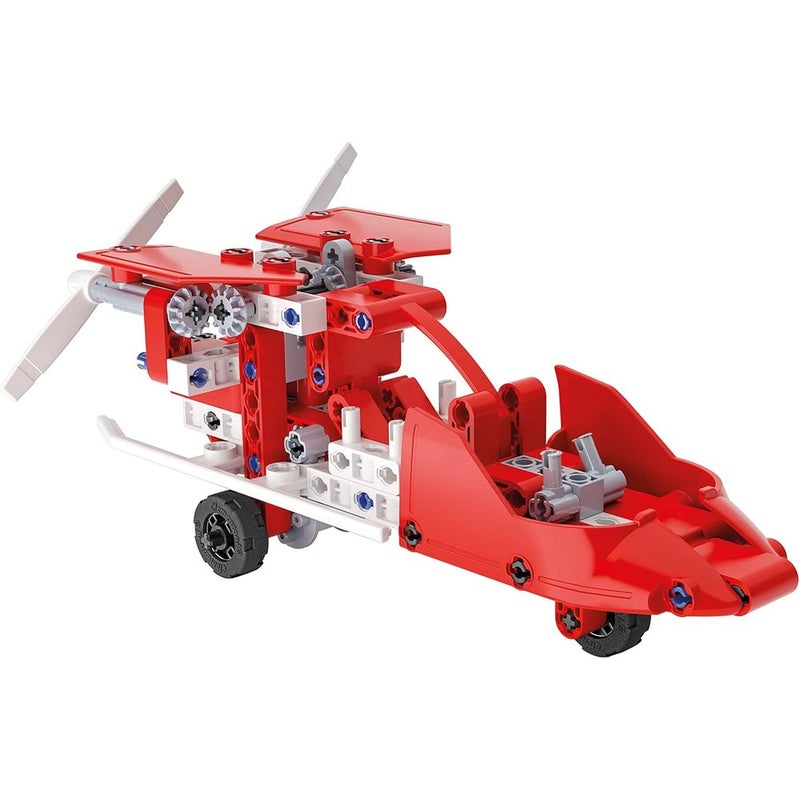 Clementoni - Science Museum Mechanics Firefighting Helicopter 2 Models - 61348 - Image 3