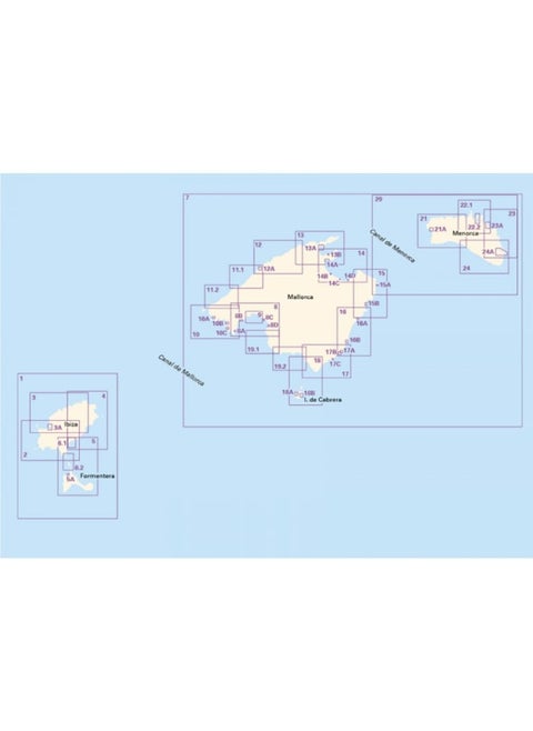 Imray 3200 Islas Baleares Chart Pack