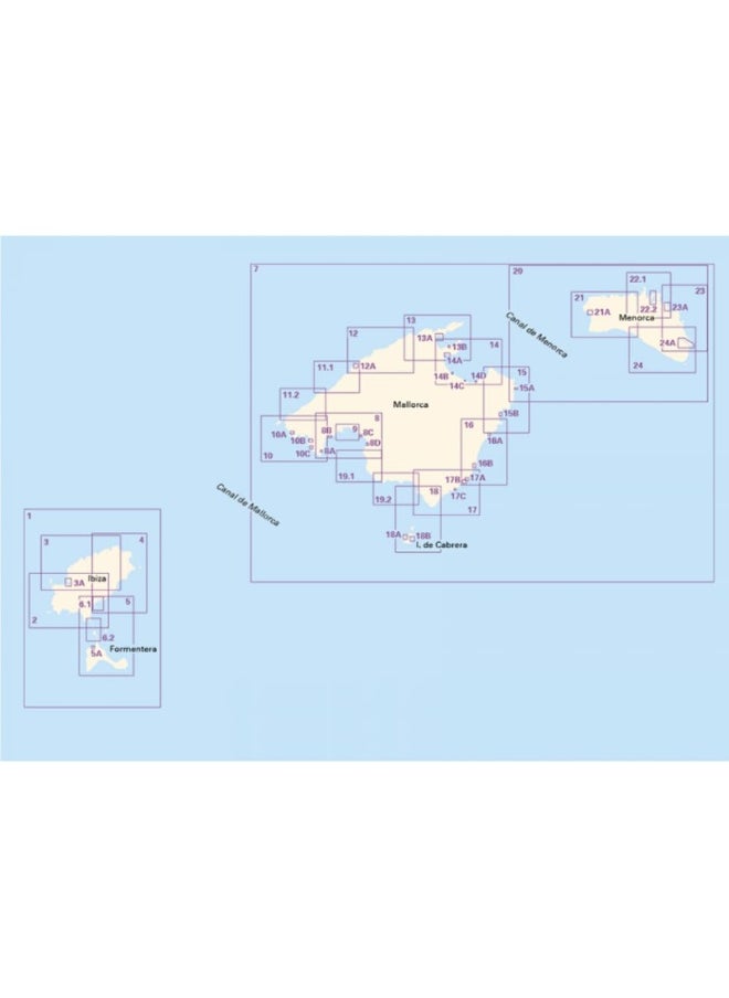 null - Imray 3200 Islas Baleares Chart Pack - Image 1