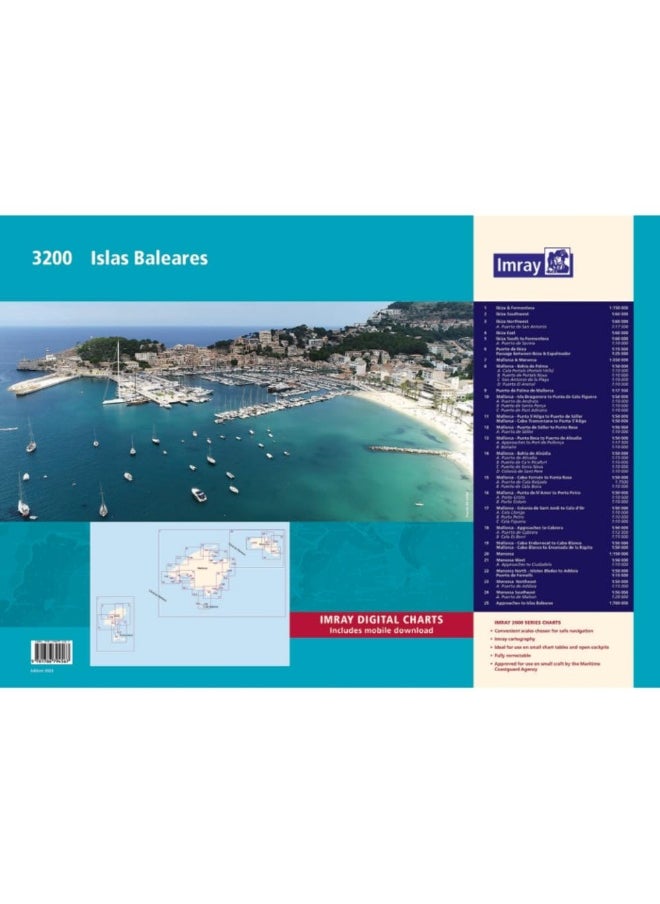 null - Imray 3200 Islas Baleares Chart Pack - Image 1