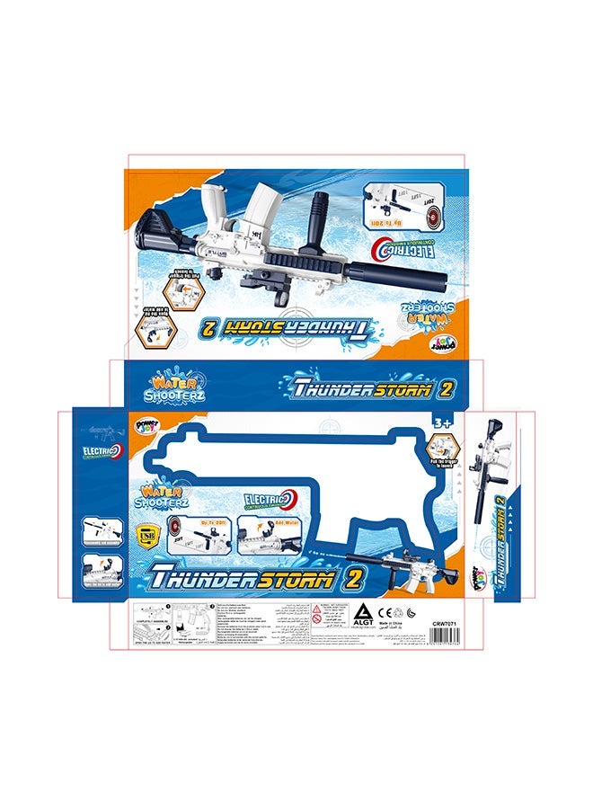 Power Joy Water Shooterz Gun Thunderstorm 2, Blaster for kids - Image 4