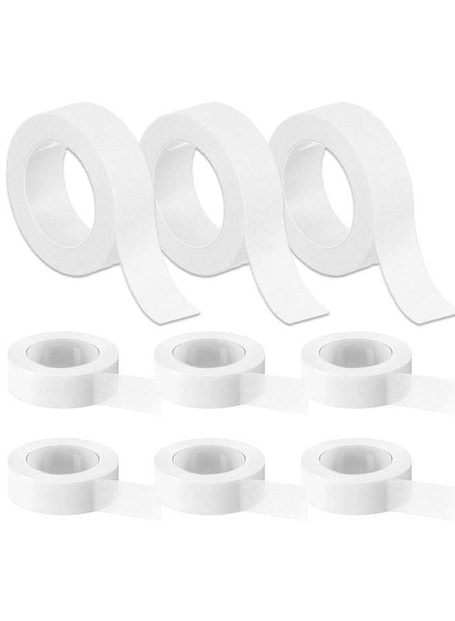 9 Rolls Flexible White Tape Breathable Nose Tape，Micropore Tape, Paper tape medical, Self Adhesive First Aid Bandages for Wound Injuries Swelling - Image 1