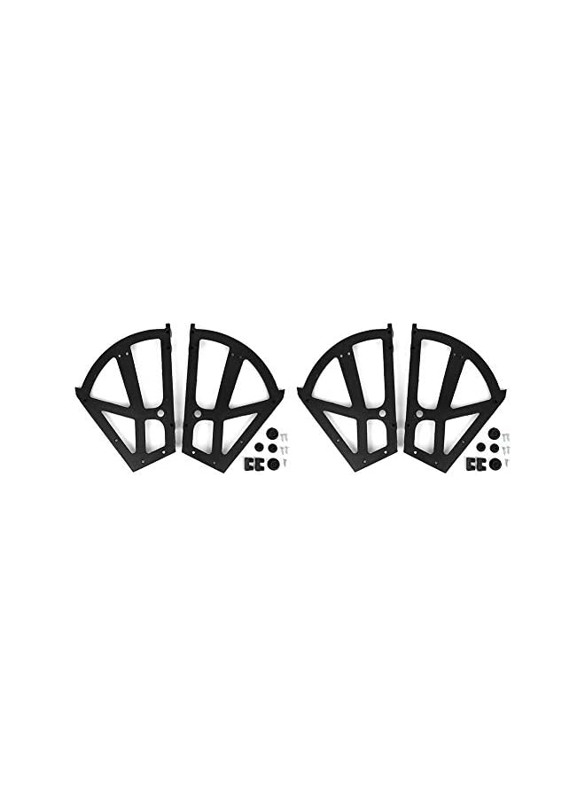 S-TOP Shoes Cabinet Hinge Rack, 4Pcs/Set Practical ABS Replacement Shoes Cabinet Turning Hinge, Easy to Install for Home Storage Hotel Storage - Image 2