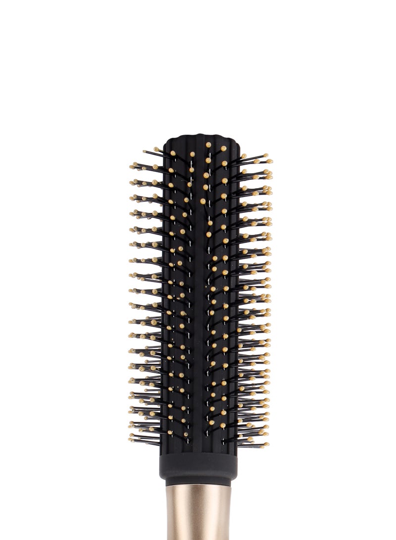 Glitters Curling Striaght Hair Brushes Round Head Professional Styles Anti Static - Image 4