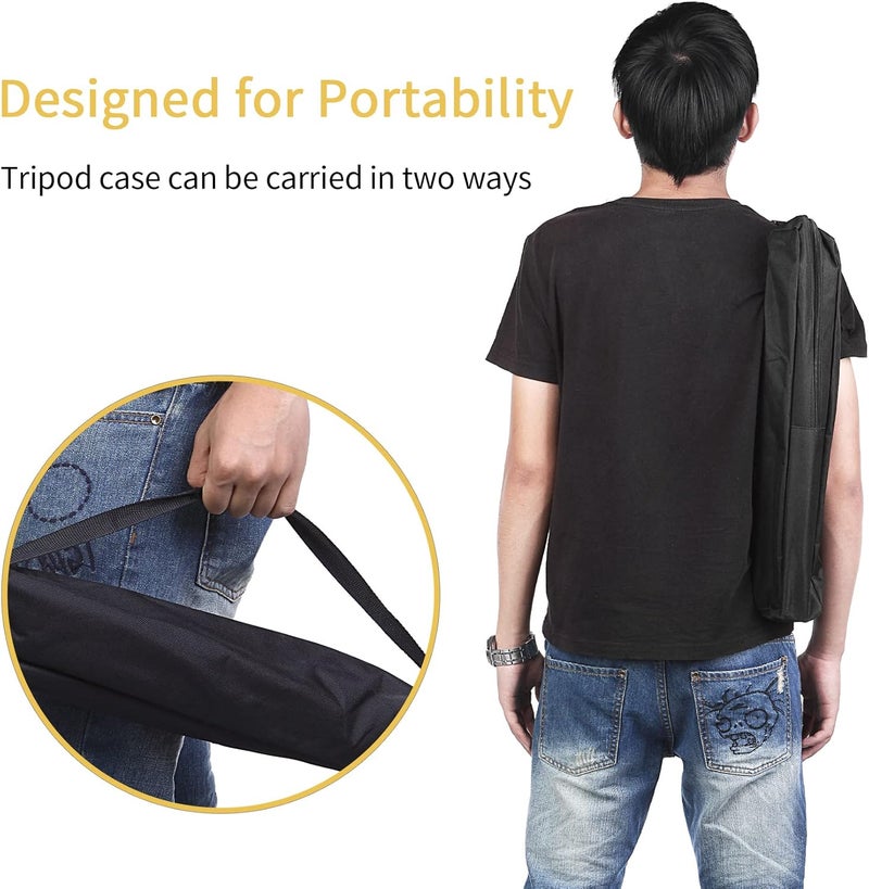 Meking 23.6in Carrying Case Bag with Strap for Light Stand Tripod Monopod Photography Photo Studio - Image 2